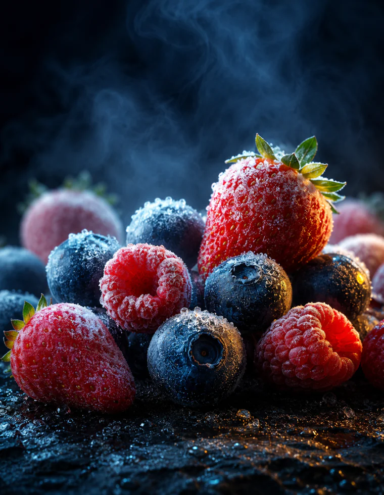 Frozen mixed berries